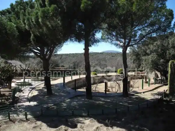  chalet en los Arroyos - Jardin vista sel pinar
