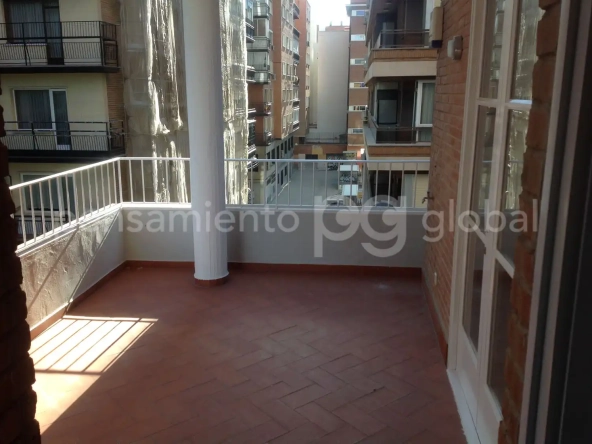 Piso en Boix y Morer - vista de la terraza