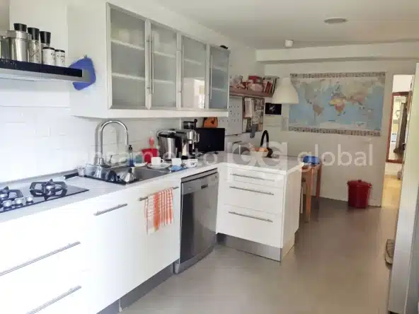 Chalet Aravaca - vista general cocina
