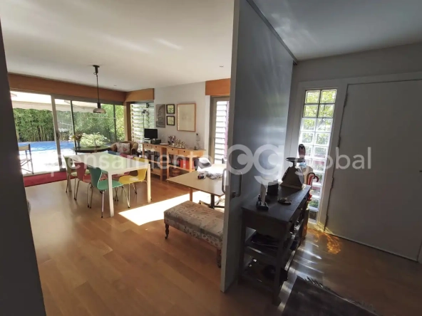 Chalet Aravaca - salon y entrada